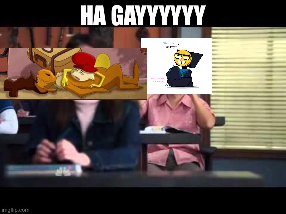 ha gay | HA GAYYYYYY | image tagged in ha gay | made w/ Imgflip meme maker