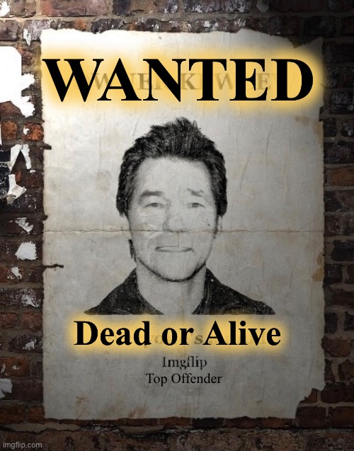 WANTED; Dead or Alive; Top Offender | image tagged in kewlew,wanted dead or alive | made w/ Imgflip meme maker