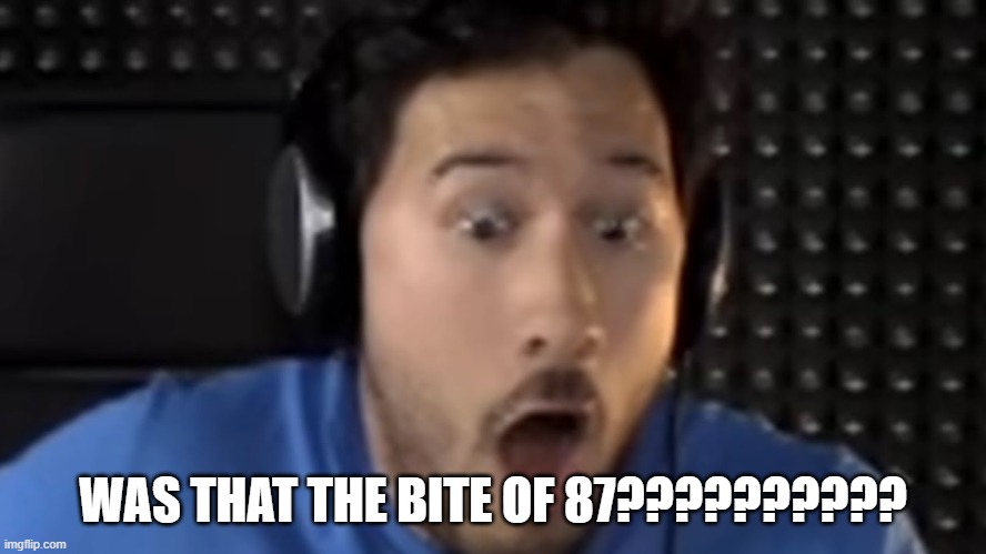 Was That the Bite of '87? | WAS THAT THE BITE OF 87?????????? | image tagged in was that the bite of '87 | made w/ Imgflip meme maker