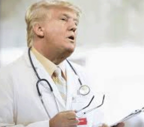 High Quality Doctor Trump Blank Meme Template
