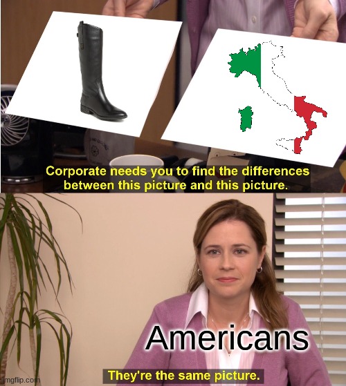 They're The Same Picture | Americans | image tagged in memes,they're the same picture | made w/ Imgflip meme maker