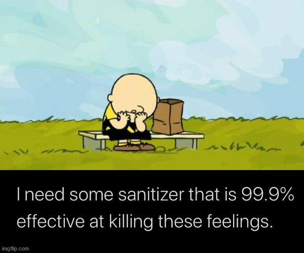 image tagged in depressed charlie brown | made w/ Imgflip meme maker