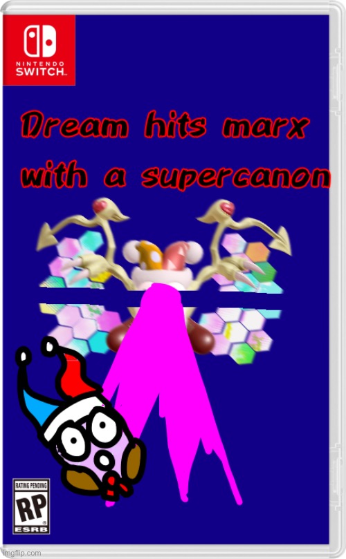 dream absorbed a blast from the ark and shot it at marx | made w/ Imgflip meme maker