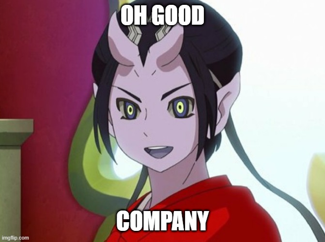 Kuuten | OH GOOD COMPANY | image tagged in kuuten | made w/ Imgflip meme maker