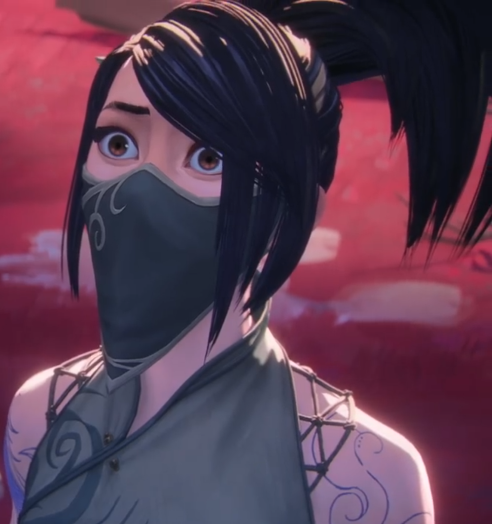 High Quality Surprised Akali Blank Meme Template