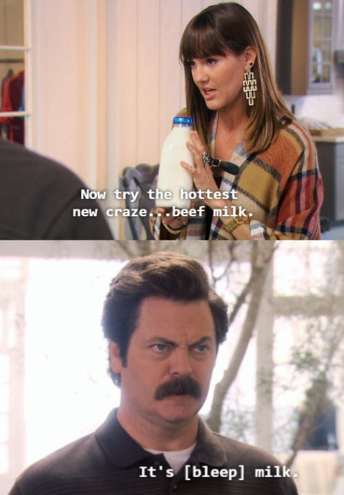 High Quality PnR It's Fucking Milk Blank Meme Template