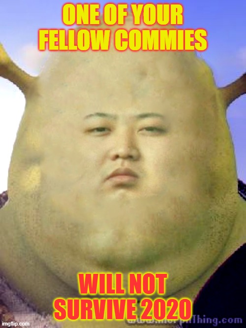 ONE OF YOUR FELLOW COMMIES WILL NOT SURVIVE 2020 | made w/ Imgflip meme maker