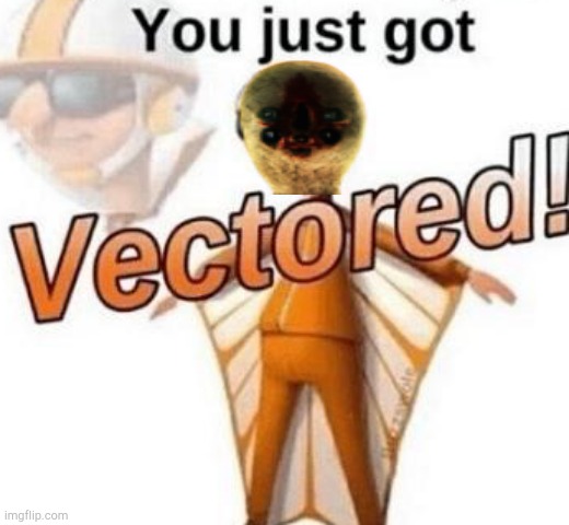 You just got vectored | image tagged in you just got vectored | made w/ Imgflip meme maker