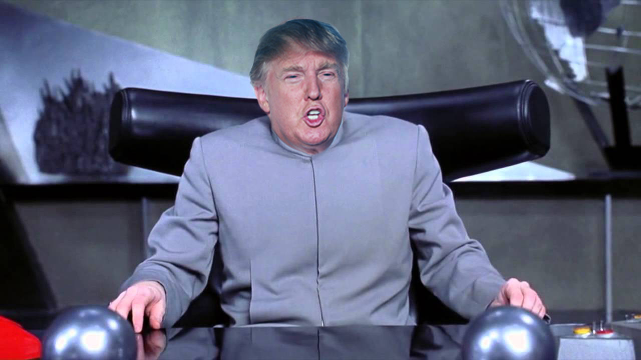 Trump Dr. Evil Blank Meme Template