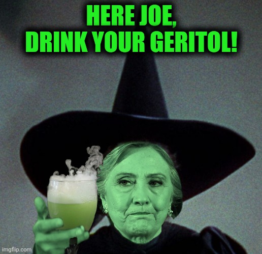 HERE JOE, DRINK YOUR GERITOL! | made w/ Imgflip meme maker