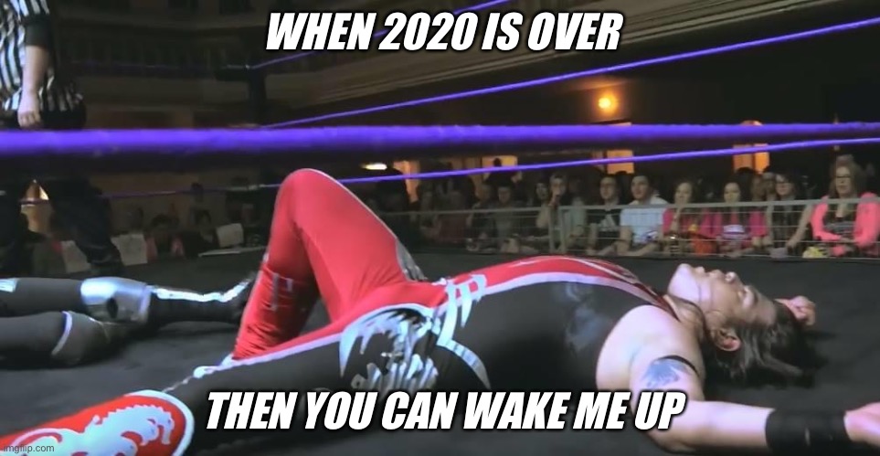 Wake me up when 2020’s Over | WHEN 2020 IS OVER; THEN YOU CAN WAKE ME UP | image tagged in when this is over,ricardo rodriguez,2020 | made w/ Imgflip meme maker