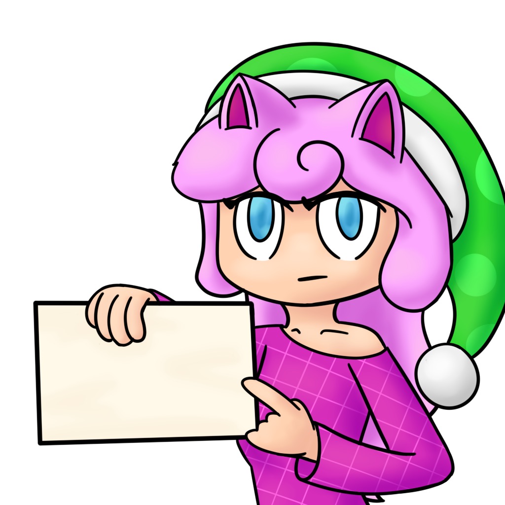 PWiggles holding a sign Blank Meme Template
