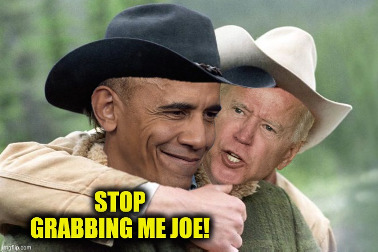STOP GRABBING ME JOE! | made w/ Imgflip meme maker