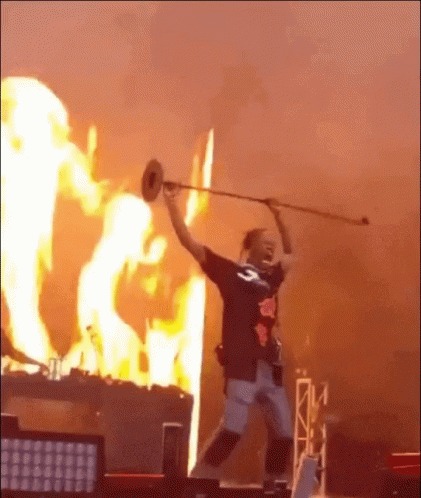 TRAVIS HOT Blank Meme Template