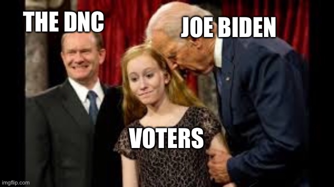 Why Biden? | image tagged in joe biden,creepy joe biden,memes,meme,dnc | made w/ Imgflip meme maker