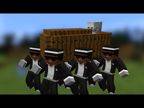 High Quality Minecraft Coffin Dance Blank Meme Template