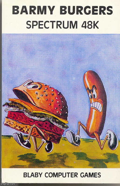 Barmy Burgers! | image tagged in barmy burgers | made w/ Imgflip meme maker