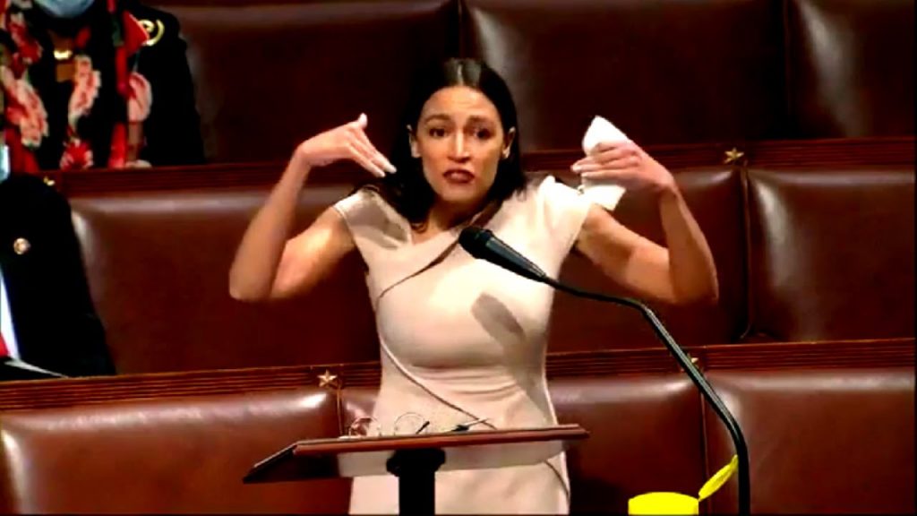 High Quality Forever confused AOC Blank Meme Template