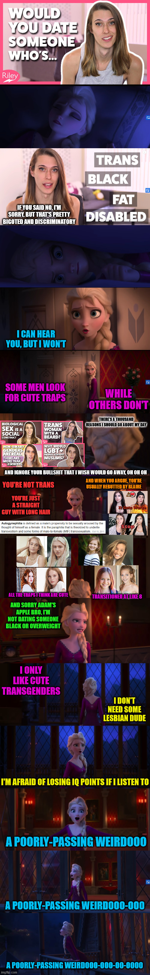 Image Tagged In Transgender Elsa Frozen 2 Sjw Leftist Song