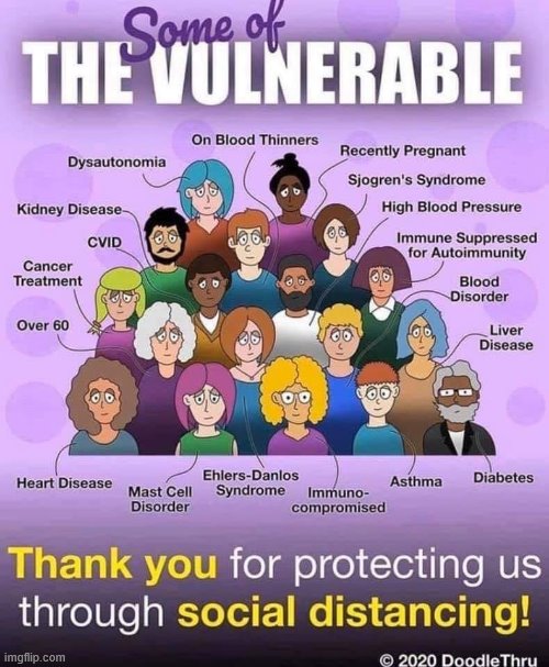 Covid-19 vulnerable | image tagged in covid-19 vulnerable | made w/ Imgflip meme maker