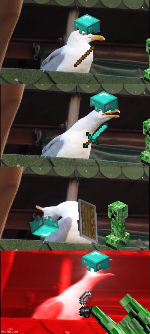 Inhaling Seagull | image tagged in memes,inhaling seagull | made w/ Imgflip meme maker