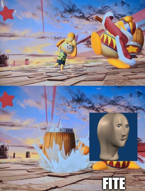 Smash Bros Hammer | FITE | image tagged in smash bros hammer | made w/ Imgflip meme maker