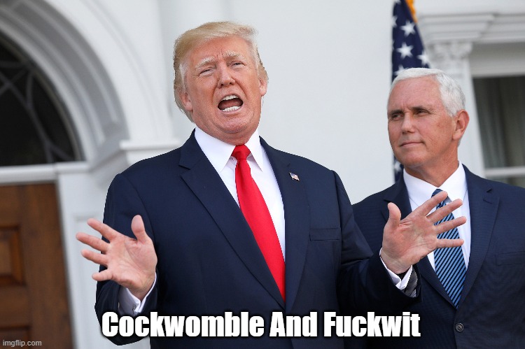 Cockwomble And F**kwit | made w/ Imgflip meme maker