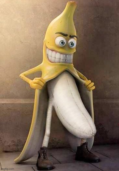 flasher banana | image tagged in flasher banana | made w/ Imgflip meme maker