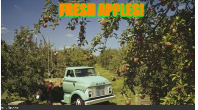 FRESH APPLES! | made w/ Imgflip meme maker