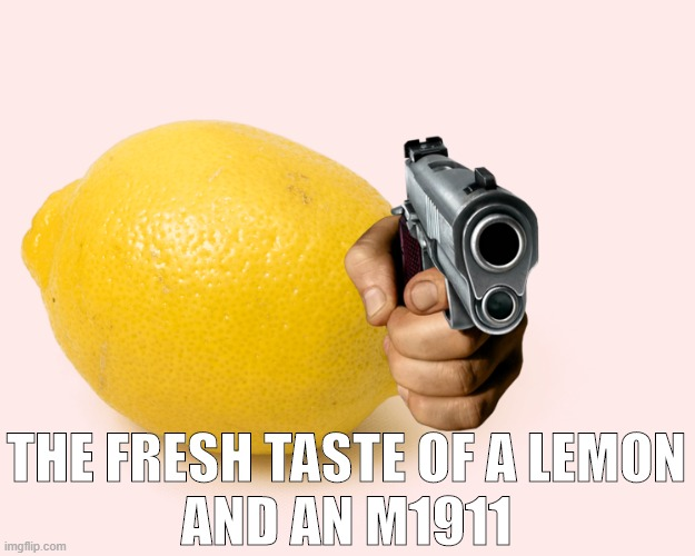 M1911 Blank Meme Template