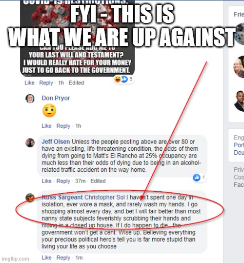 FYI - THIS IS WHAT WE ARE UP AGAINST | made w/ Imgflip meme maker