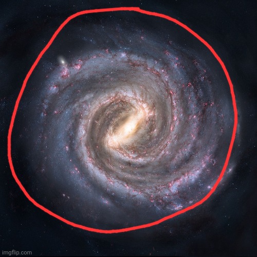 The milky way galaxy | image tagged in the milky way galaxy | made w/ Imgflip meme maker