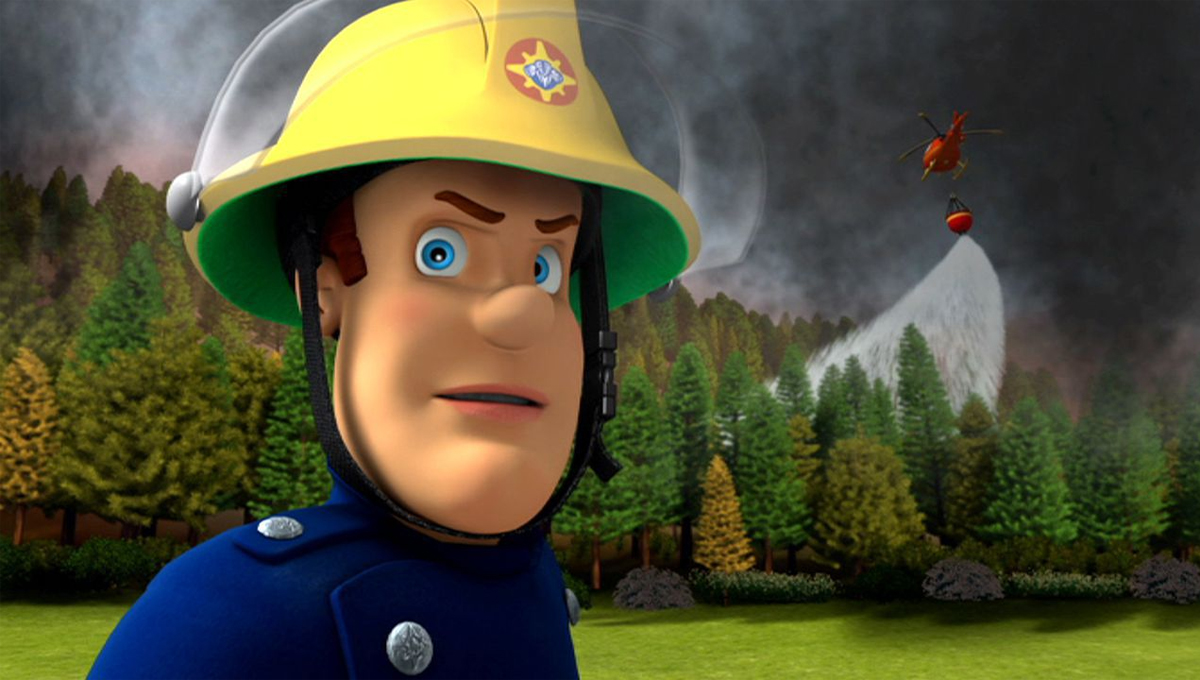 High Quality Fireman Sam Cockney Blank Meme Template