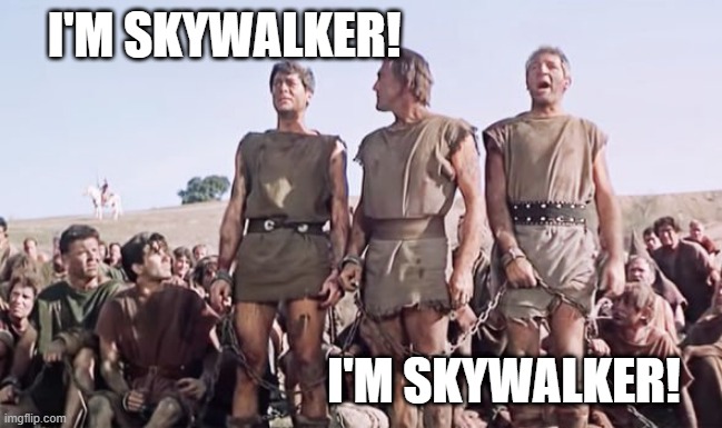 I'M SKYWALKER! I'M SKYWALKER! | made w/ Imgflip meme maker