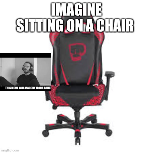 floor gang forever | IMAGINE SITTING ON A CHAIR; THIS MEME WAS MADE BY FLOOR GANG | image tagged in floor | made w/ Imgflip meme maker