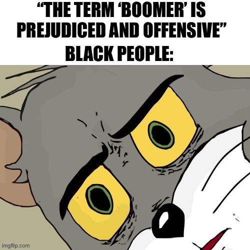 OK, Boomer | image tagged in unsettled tom,tom and jerry,ok boomer,boomer,politics,memes | made w/ Imgflip meme maker