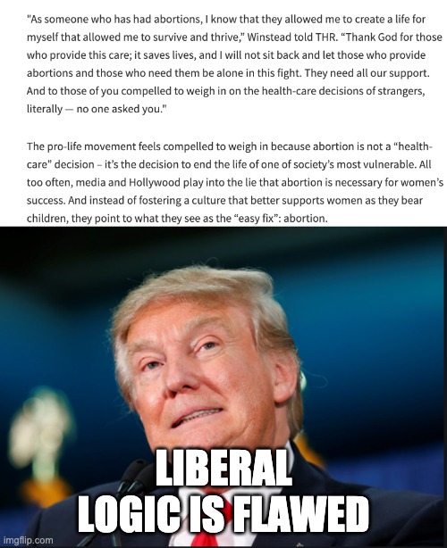 LIberal Hypocrisy: Part 2. The link for the article is here: https://townhall.com/columnists/katieyoder/2020/04/28/celebrities-p | LIBERAL LOGIC IS FLAWED | image tagged in donald trump confused | made w/ Imgflip meme maker