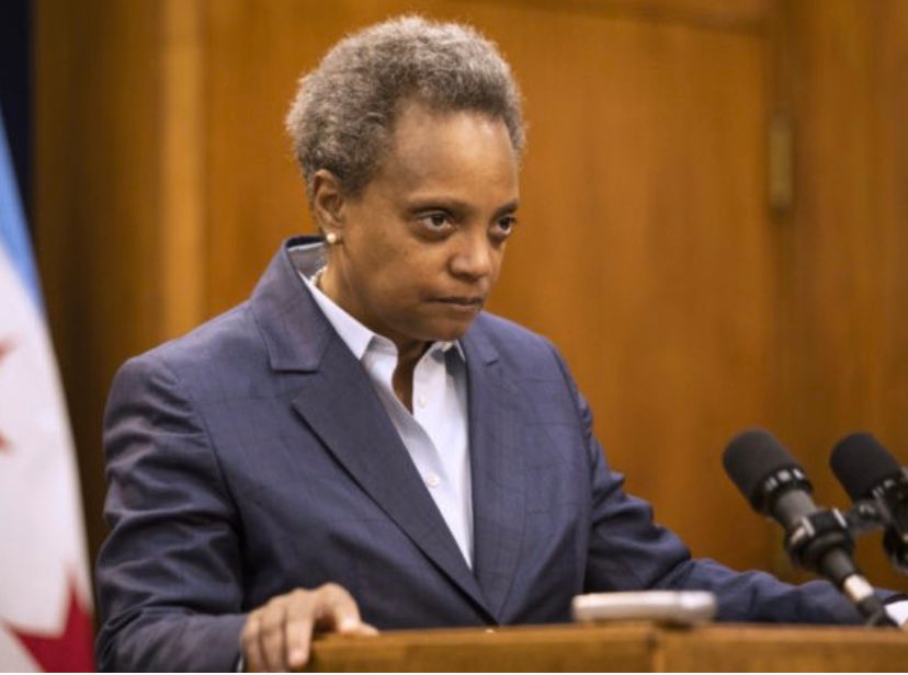 Chicago mayor Lori Lightfoot Blank Meme Template