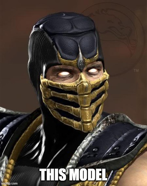Scorpion | THIS MODEL | image tagged in scorpion | made w/ Imgflip meme maker