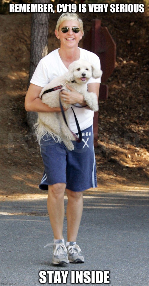 REMEMBER, CV19 IS VERY SERIOUS; STAY INSIDE | image tagged in funny | made w/ Imgflip meme maker