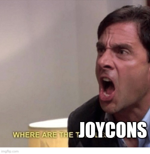 Where are the turtles | JOYCONS | image tagged in where are the turtles | made w/ Imgflip meme maker