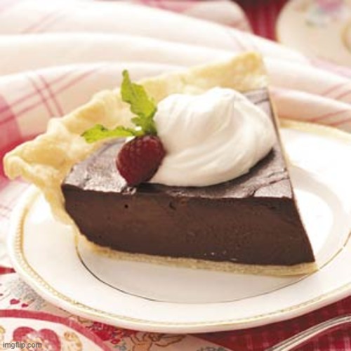 Dark Chocolate Pie | made w/ Imgflip meme maker