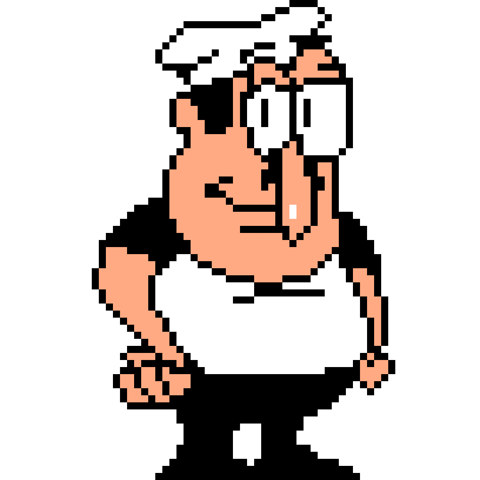 High Quality Peppino Peter Taunt Blank Meme Template