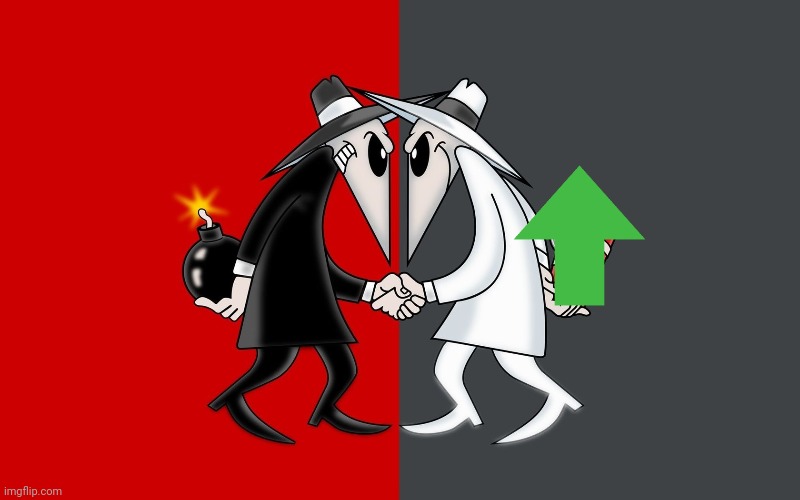 Spy vs Spy | image tagged in spy vs spy | made w/ Imgflip meme maker