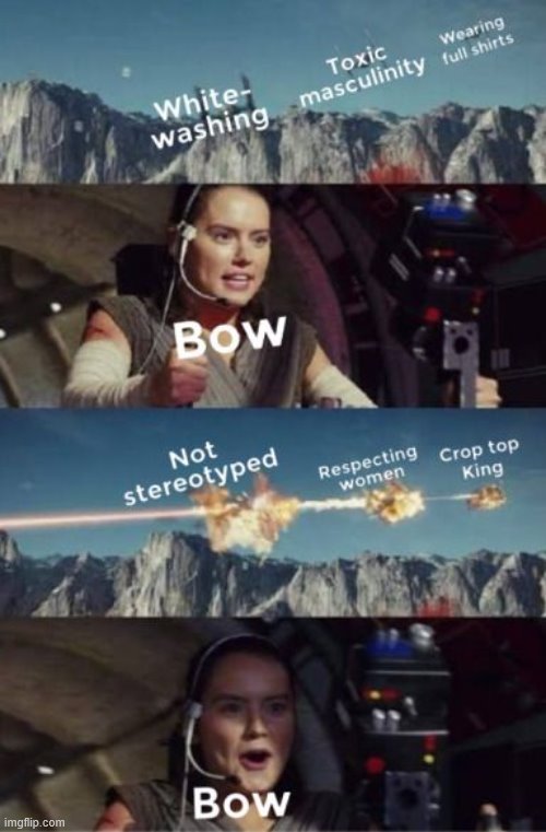 sterotyping | image tagged in star wars | made w/ Imgflip meme maker