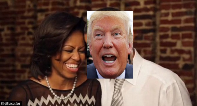 I want to introduce my new first lady for 2020 what do you think gang? | image tagged in donald trump,politics,joe biden,obama,first lady,orange | made w/ Imgflip meme maker