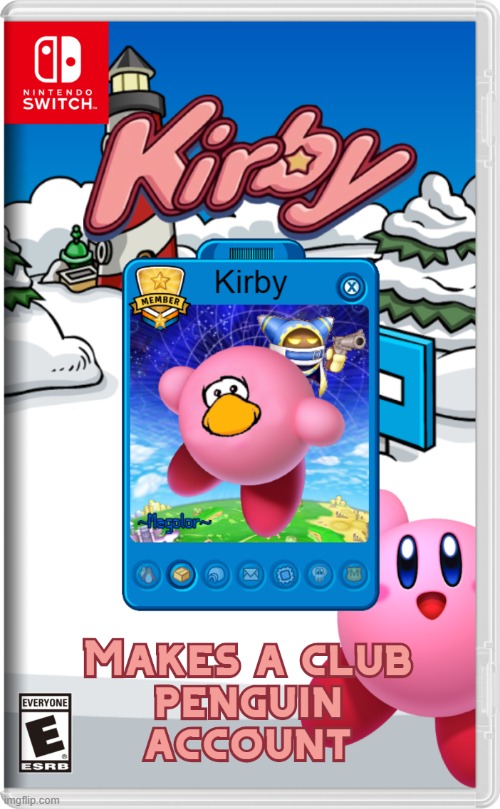 Kirby makes the [REDACTED] | made w/ Imgflip meme maker