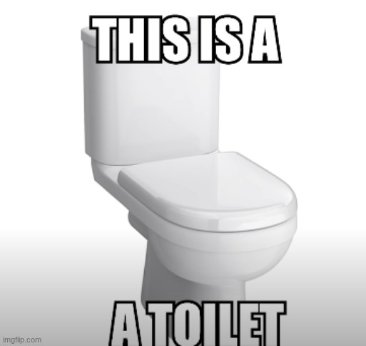Oh my gosh guys its a toilet | image tagged in callmecarson,toilet,meme,funny,antimeme | made w/ Imgflip meme maker