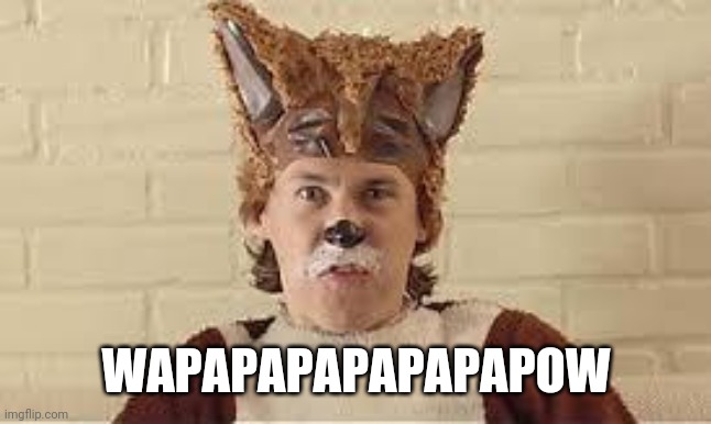 What Does The Fox Say | WAPAPAPAPAPAPAPOW | image tagged in what does the fox say | made w/ Imgflip meme maker