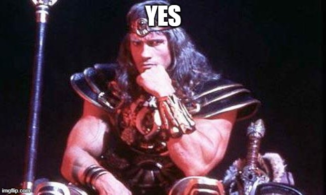 Conan | YES | image tagged in conan | made w/ Imgflip meme maker